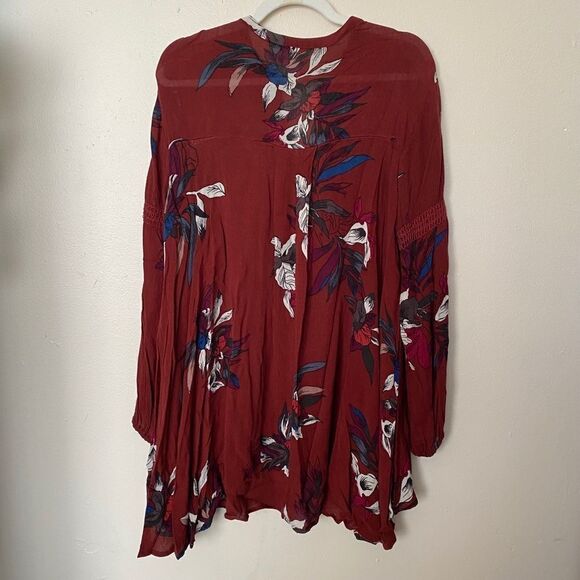 Free People Tree Swing Tunic Boho Dress Xs - Picture 9 of 9